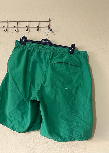 Erkek Yeşil Mini Şort Mayo - Görsel 6
