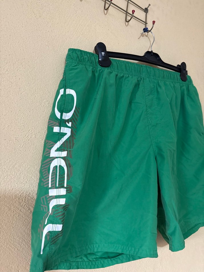 Erkek Yeşil Mini Şort Mayo - Görsel 4