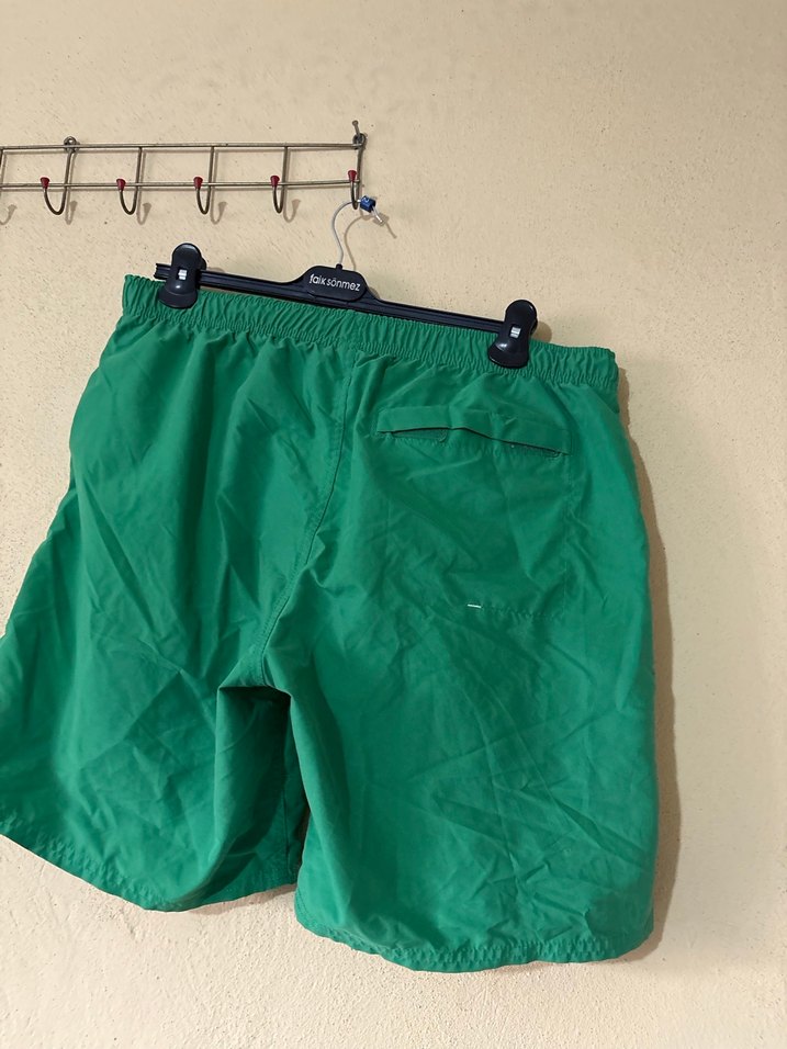 Erkek Yeşil Mini Şort Mayo - Görsel 5