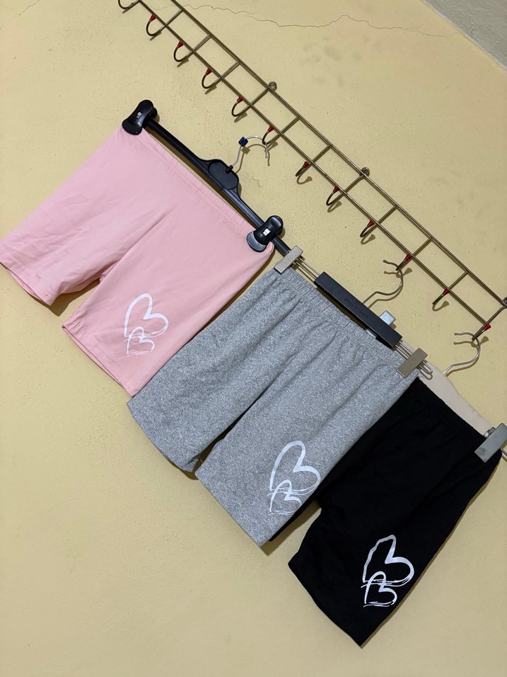 Nakışlı Pastel Renk Kadın Mini Şort - Görsel 5