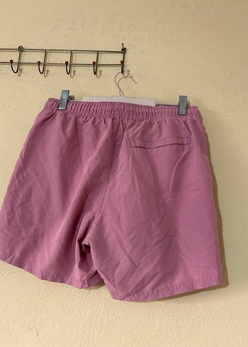 Pembe Midi Erkek Yüzme Şortu - Görsel 6