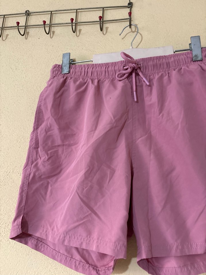 Pembe Midi Erkek Yüzme Şortu - Görsel 3