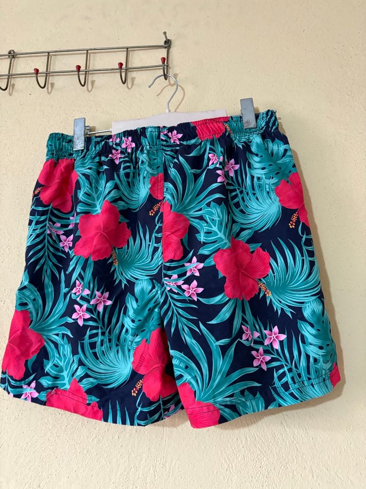 Renkli Çiçek Desenli Erkek Mini Mayo - Görsel 3