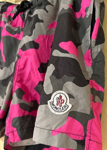 Pembe Kamuflaj Kısa Erkek Mayo - Görsel 5