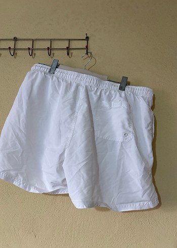 Erkek Beyaz Rahat Kesim Mayo - Görsel 5