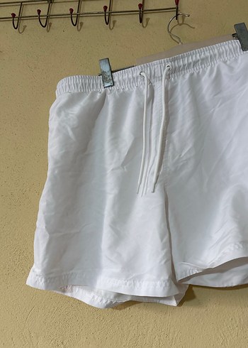 Erkek Beyaz Rahat Kesim Mayo - Görsel 6