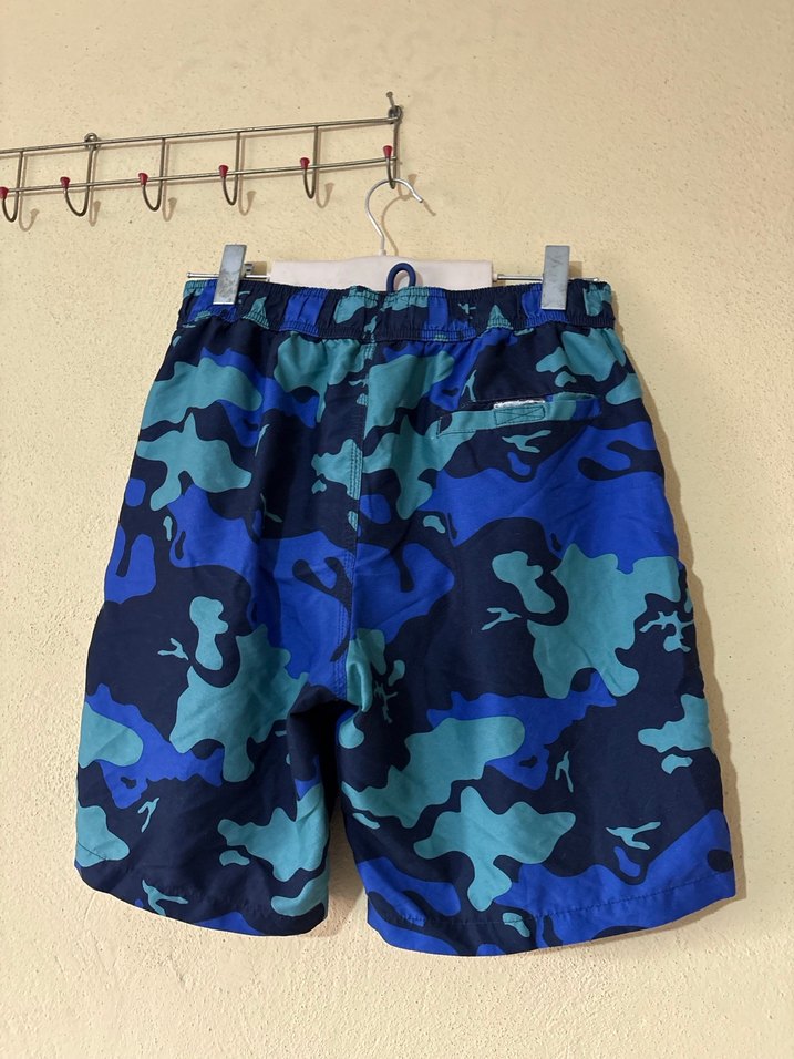 Renkli Kamuflaj Desenli Erkek Şort - Görsel 5