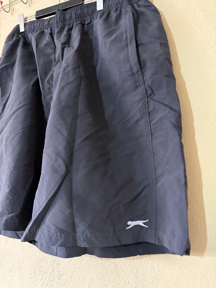 Gri Erkek Midi Spor Şort - Görsel 2