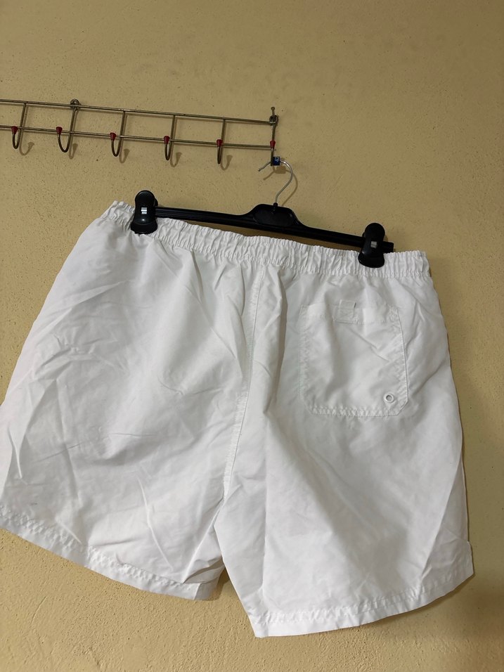 Beyaz erkek şort - Görsel 5