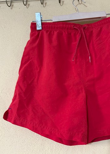 Kırmızı Mini Erkek Deniz Şortu - Görsel 5