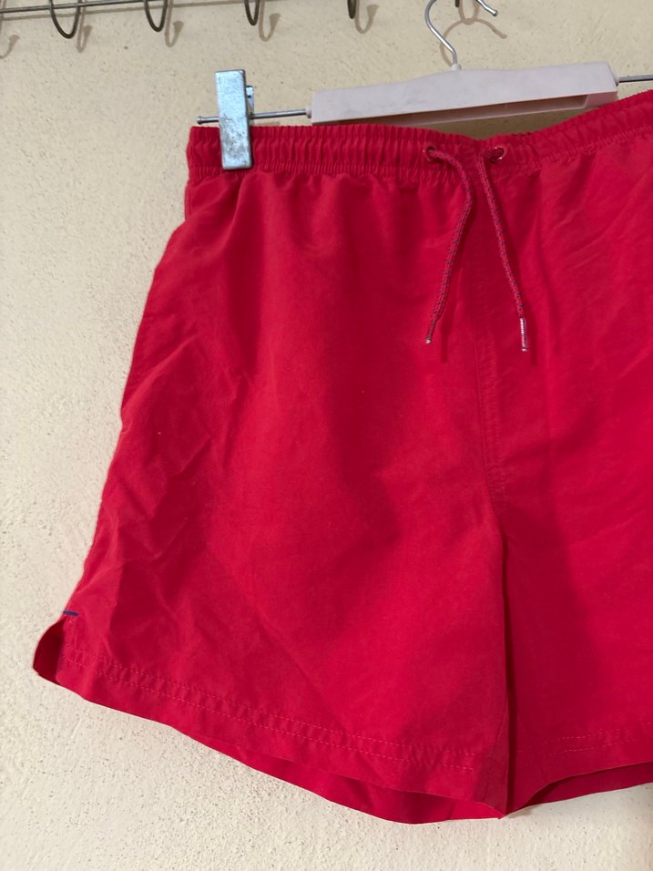 Kırmızı Mini Erkek Deniz Şortu - Görsel 5
