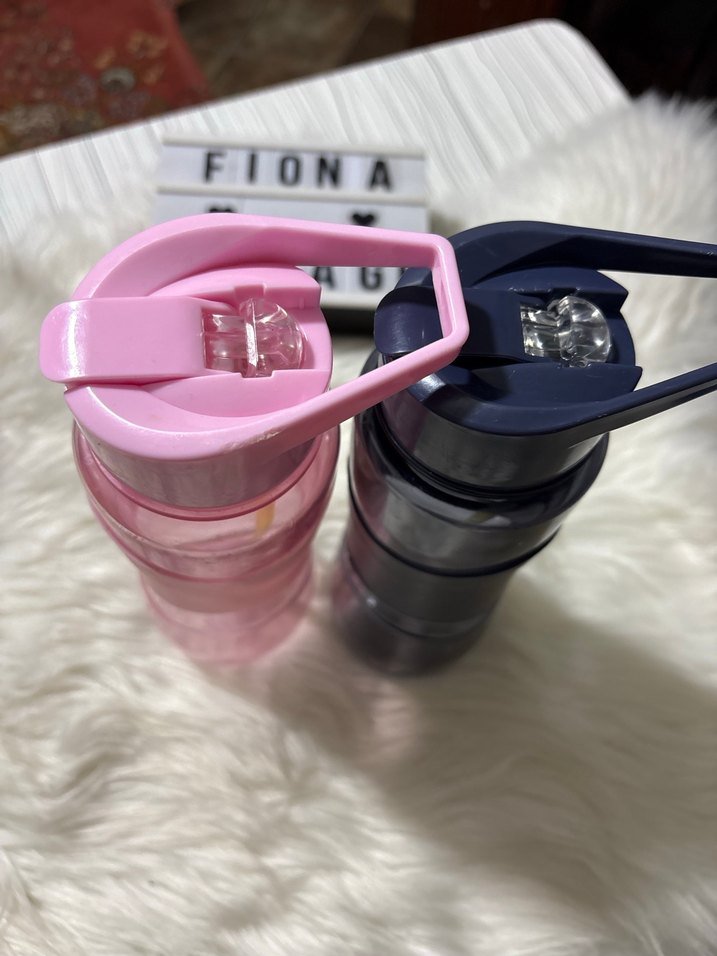 Pastel Pembe Çocuk Termos Matara - Görsel 5