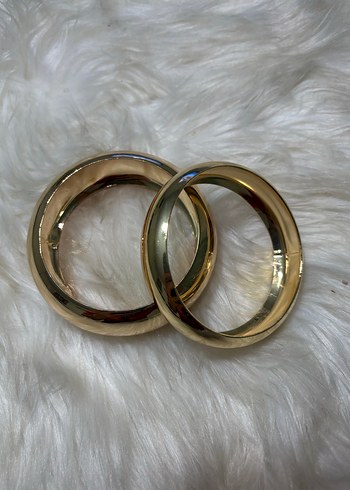 Altın Renkli Elastik Kadın Bileklik - Görsel 2