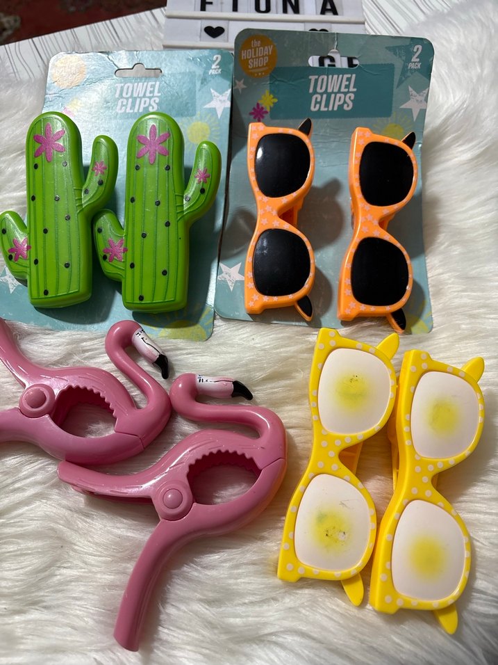 Renkli Pop Kültür Kız havlu şezlong maşası - Görsel 3