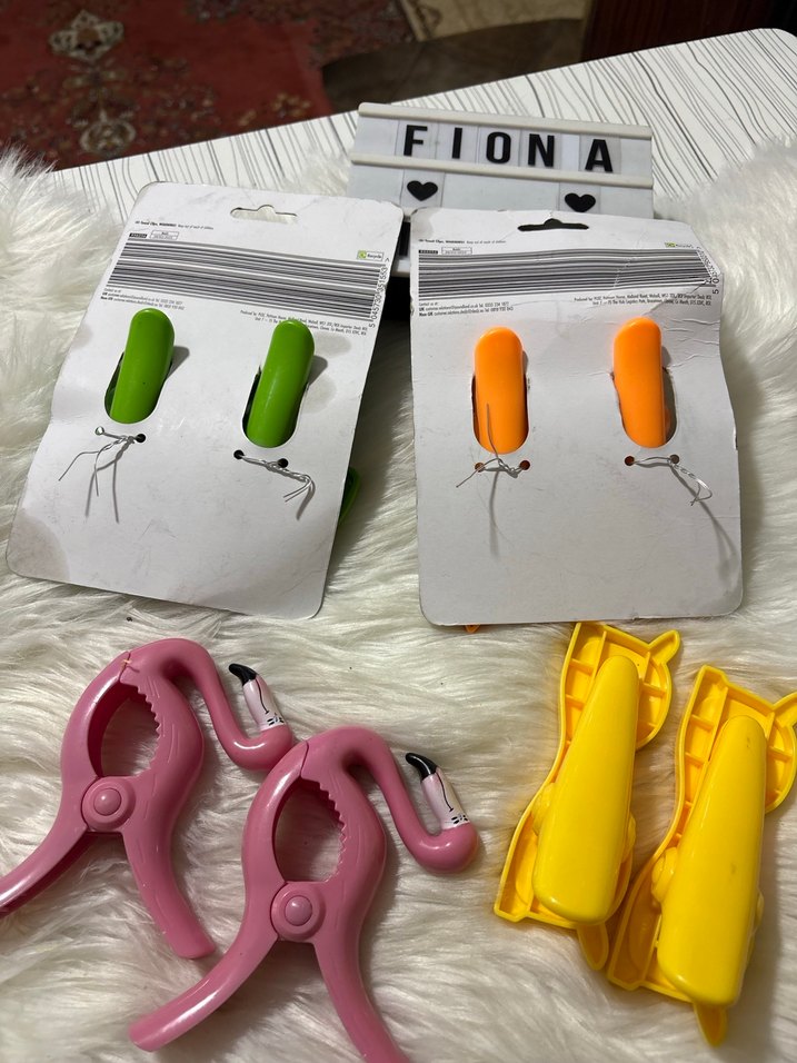 Renkli Pop Kültür Kız havlu şezlong maşası - Görsel 5