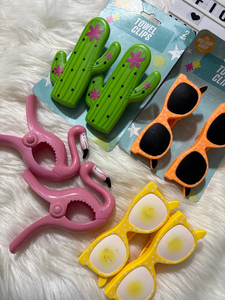 Renkli Pop Kültür Kız havlu şezlong maşası - Görsel 4