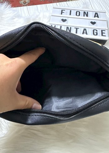 Siyah Leopar Desenli Kadın Deri Çanta - Görsel 4