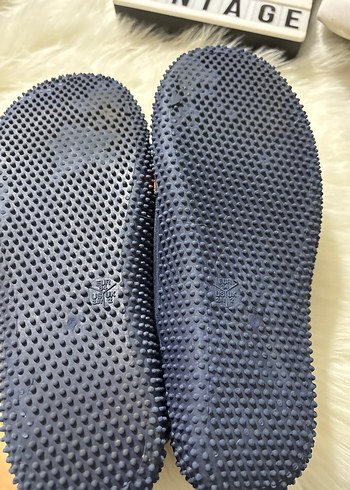 Mavi Turuncu Cırtcırtlı Erkek Çocuk Terlik - Görsel 4