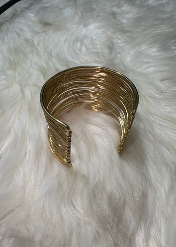 Parlak Altın Çelik  Bohem Bileklik - Görsel 5