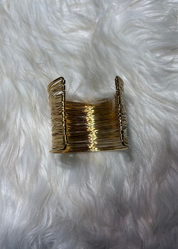 Parlak Altın Çelik  Bohem Bileklik - Görsel 3