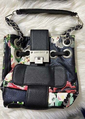 Jimmy Choo Çok Renkli Deri Kadın Çanta - Görsel 2
