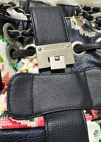 Jimmy Choo Çok Renkli Deri Kadın Çanta - Görsel 8