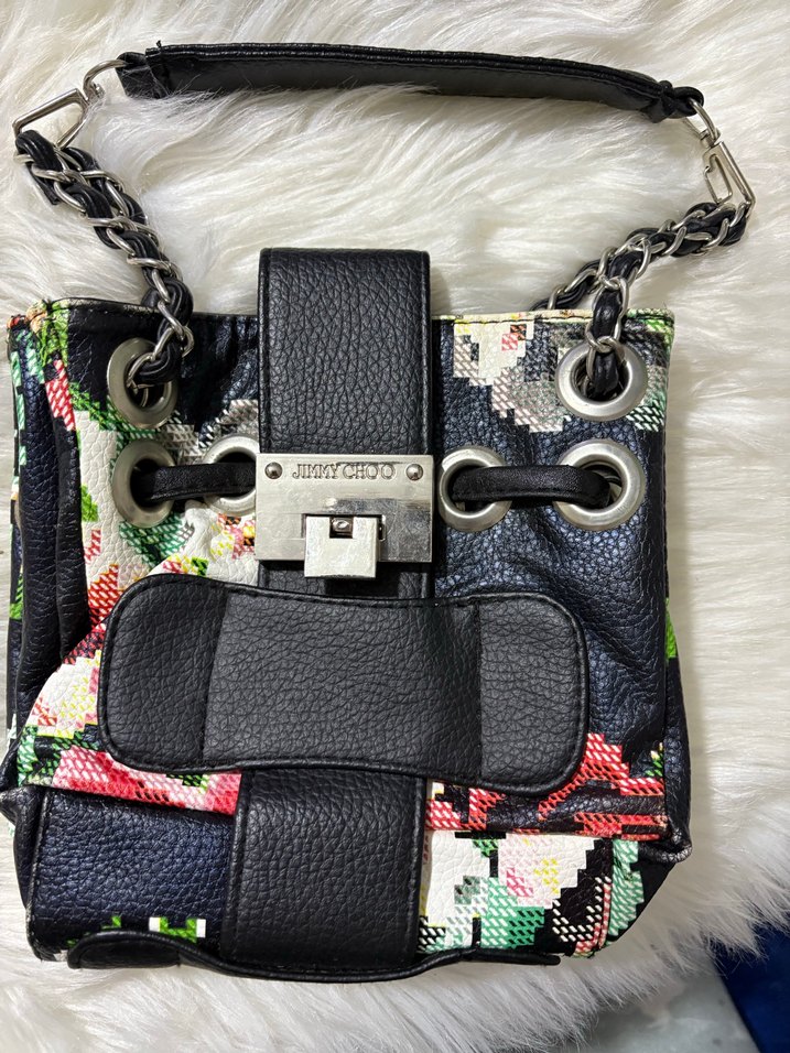 Jimmy Choo Çok Renkli Deri Kadın Çanta - Görsel 3