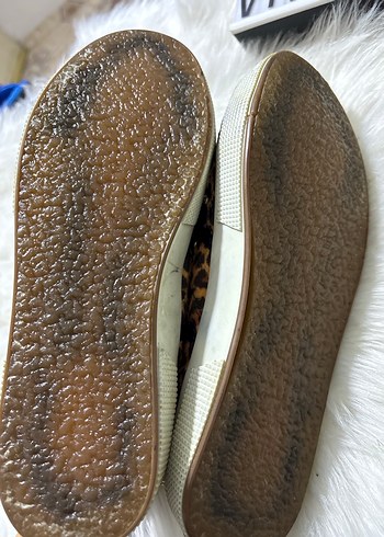 Leopar Desenli Platform Topuklu Kadın Spor Ayakkabı - Görsel 6