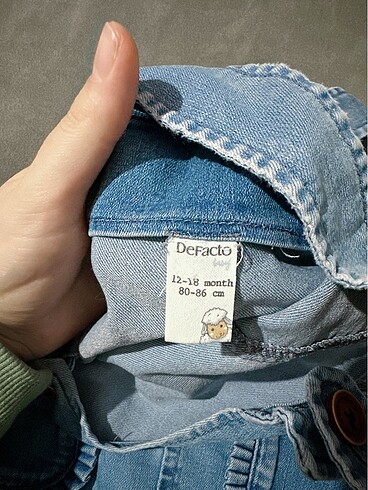 Defacto Kız çoçuk kot elbise