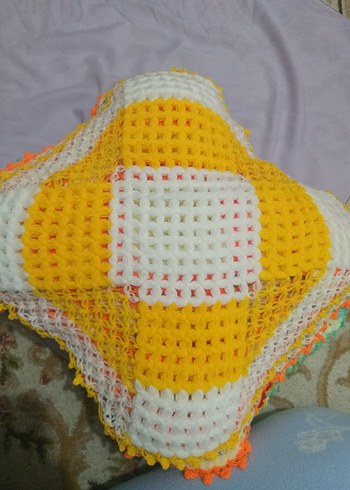 Renkli Örgü Banyo Süngeri - Görsel 7