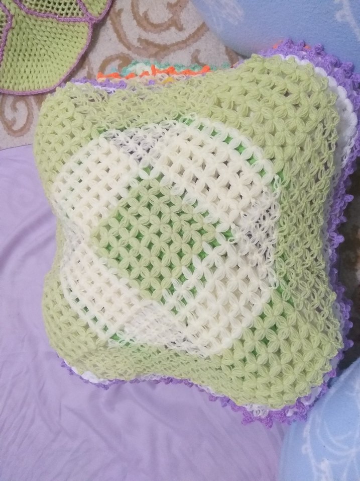 Renkli Örgü Banyo Süngeri - Görsel 3