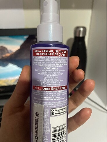 Beden Renk Loreal Elseve Color Vive Saç spreyi