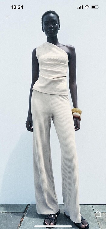 Zara fitilli pantolon