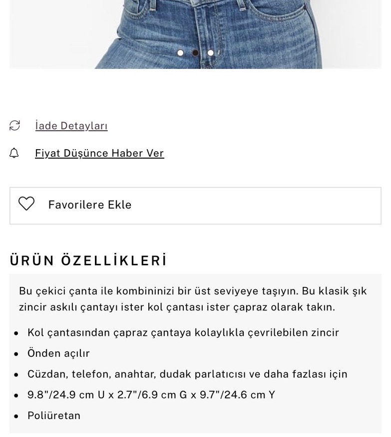 Victorias Secret kol çantası - Görsel 4