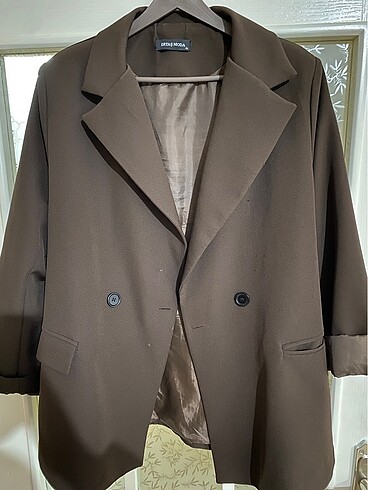 46 Beden Kahverengi blazer