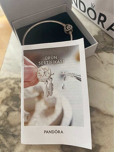  Beden gri Renk Pandora bileklik