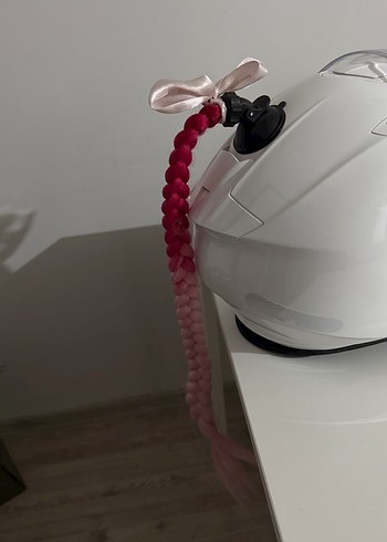 Pembe kask saçı - Görsel 2