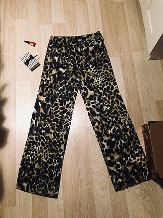 40 Beden MANGO COLLECTİON LEOPAR PANTOLON