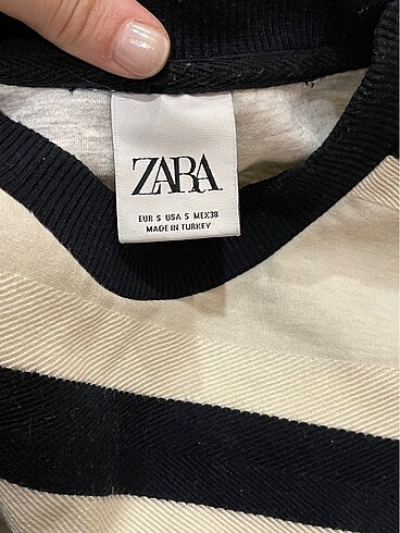 ZARA SWEATSHİRT S BEDEN - Görsel 6