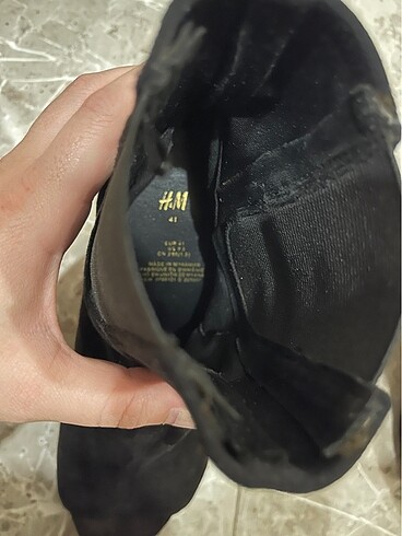 H&M süet boti 41 - Görsel 6