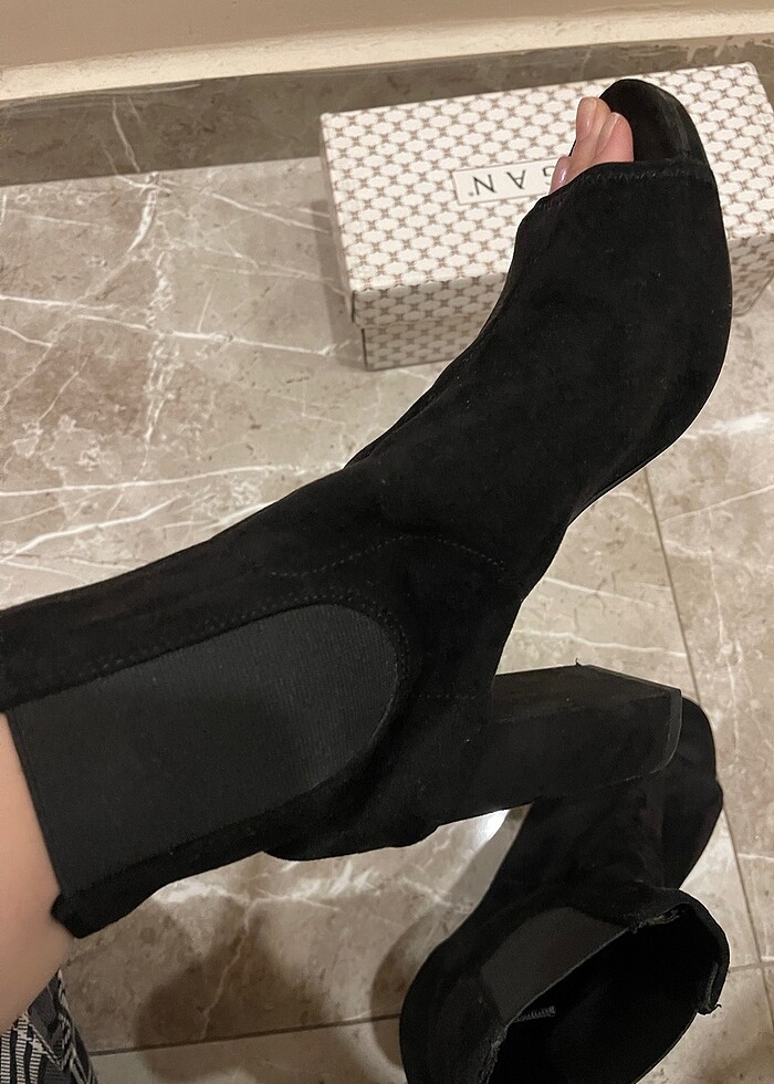 H&M süet boti 41 - Görsel 3