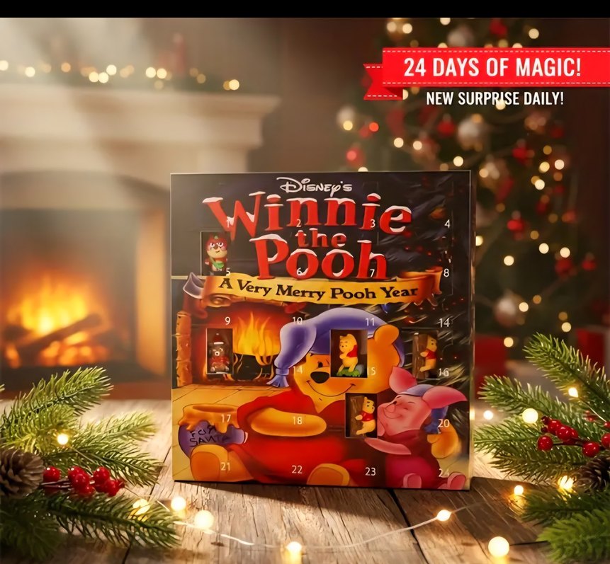 Winnie the Pooh Yılbaşı Advent Takvimi - Görsel 4