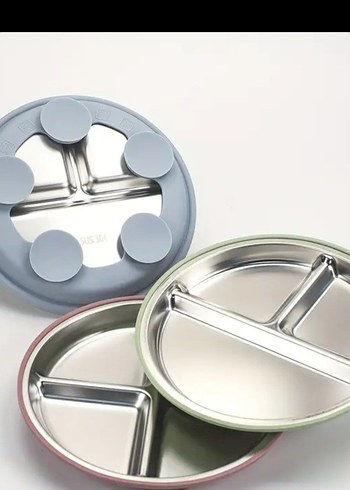 Paslanmaz bebek çocuk tabağı - Görsel 3