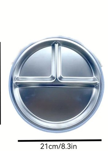 Paslanmaz bebek çocuk tabağı - Görsel 2