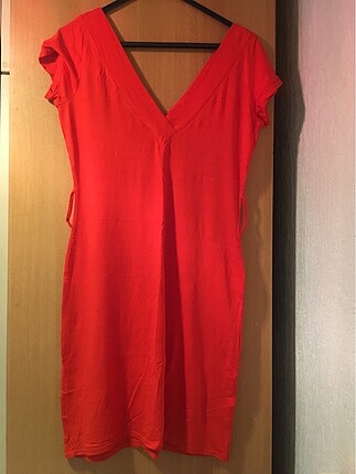 xl Beden kırmızı Renk Elbise