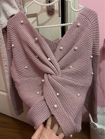 Pembe incili kazak - Görsel 2