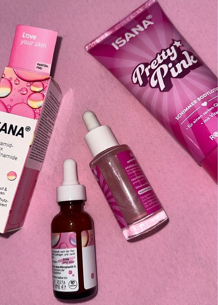 Pembe cilt bakımı seti - Görsel 4