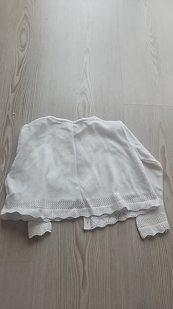 9-12 Ay Beden Koton kız bebek hırka 
