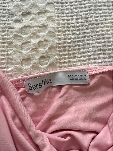 Bershka Bershka pembe mini elbise