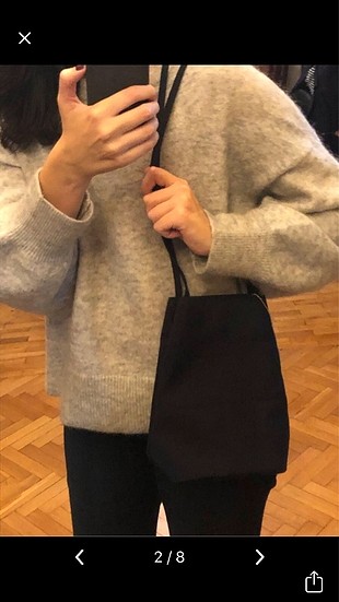  Beden siyah Renk Orjinal çanta